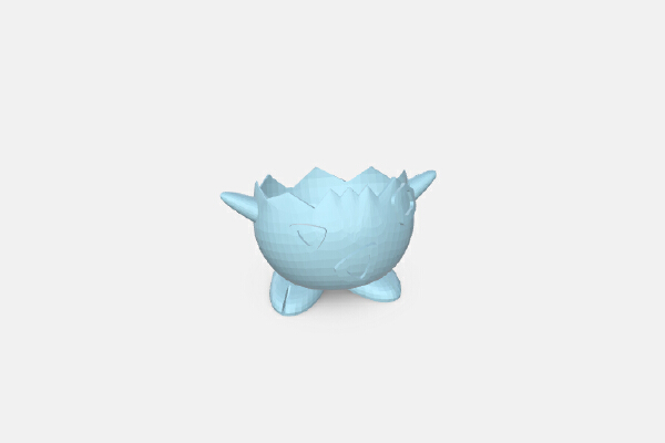 Pokemon Togepi Egg Cup | 3d print model