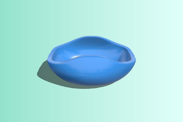 Decorative Bowl 01 | 3d print model