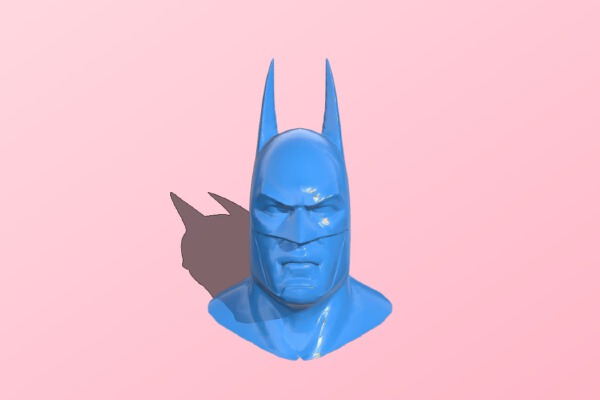 Batman no errors and smoothed | 3d print model