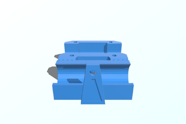 Modified x-carriage and Nozzle-mounting | 3d print model