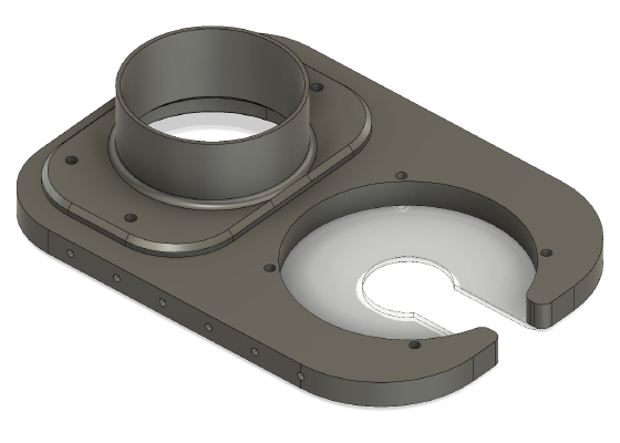 Shapeoko 3 HDZ Dust Boot | 3d print model