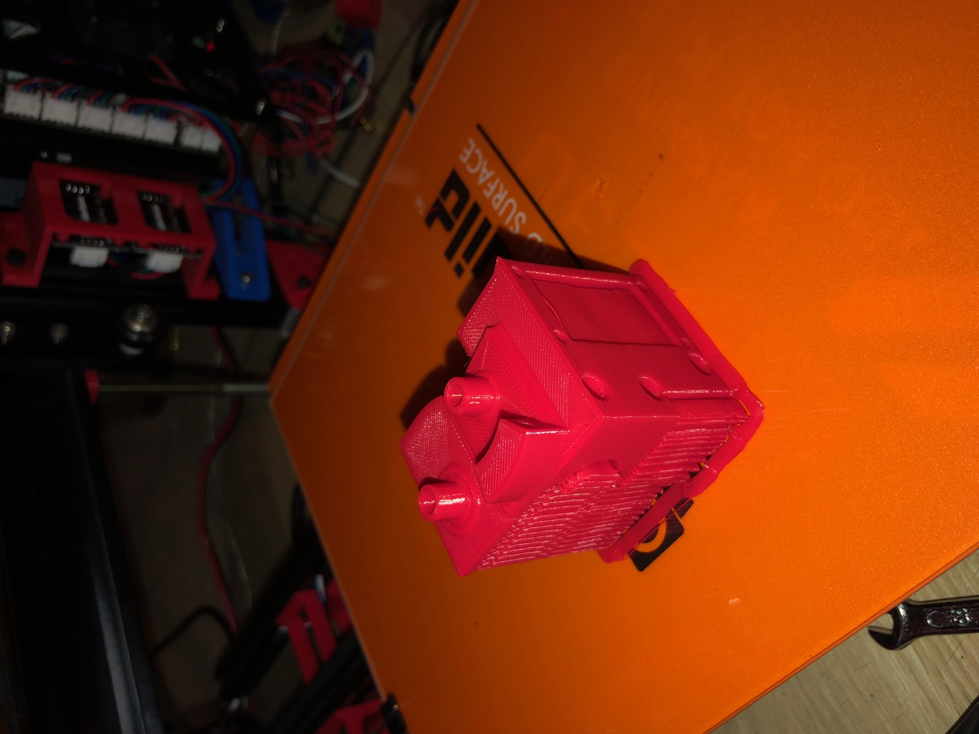 Dual Switching Extruder Servo rotating no ooze