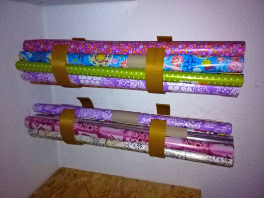 Wrapping paper holder | 3d print model