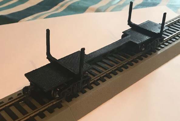 40Ft FE Class (Log Wagon HO Scale) | 3d print model