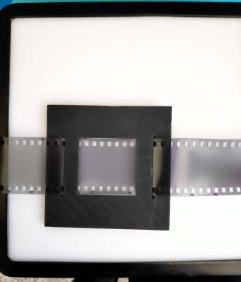 120 and 35mm film scanning mask | 3d print model