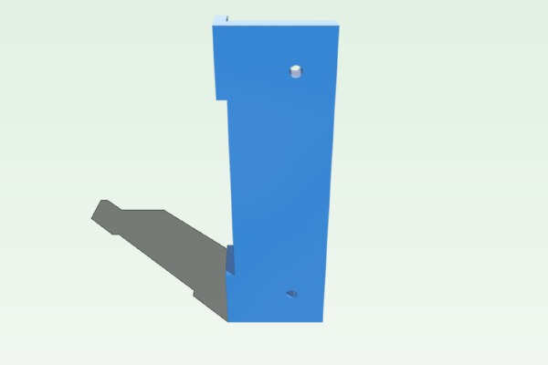 IKEA Billy door pull drill guide | 3d print model
