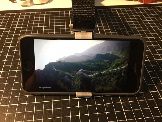 Airline Seat Phone Mount | 3d print model