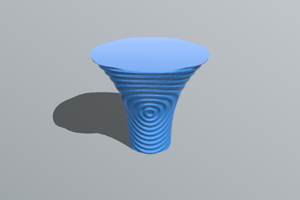 Ripple Vase 2 | 3d print model