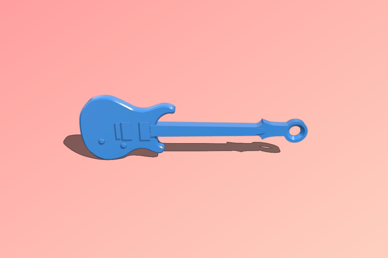 Keychain - PRS guitar
