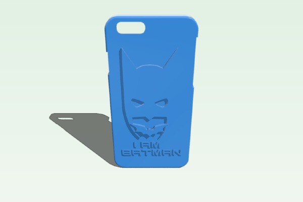 Iphone 6 case batman | 3d print model