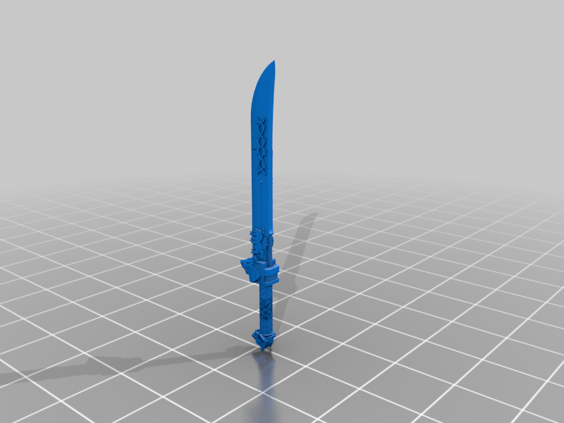 Wolf Runic power swords