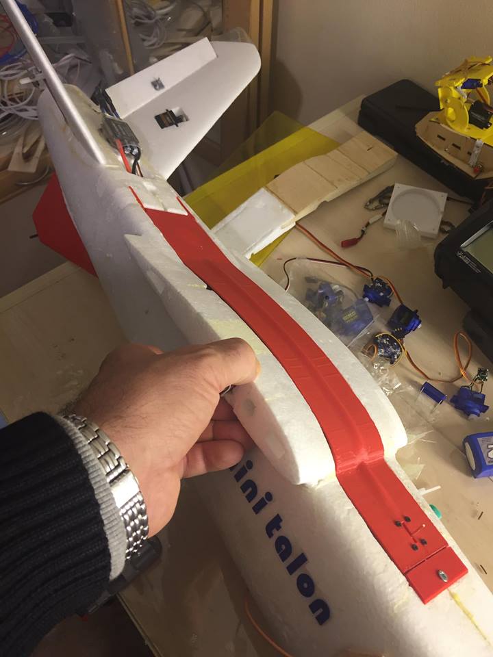 Mini Talon Hood with GPS box