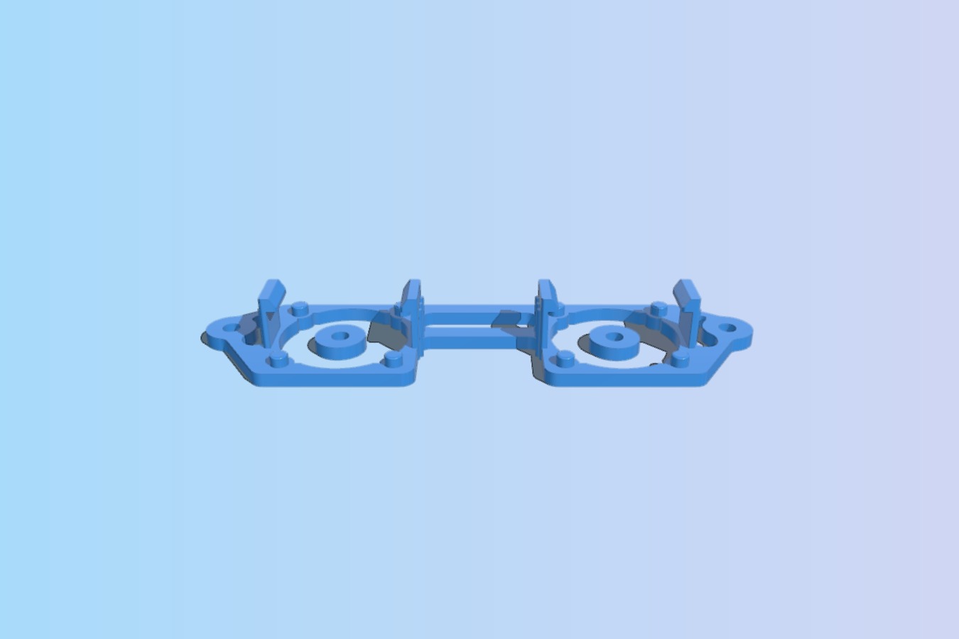 Glasses: Wanhao D6 Chassis Fan Frame