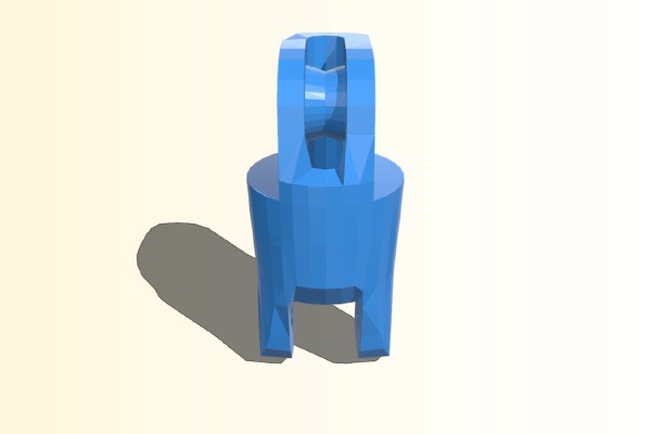InMoov Fingers in one Part | 3d print model