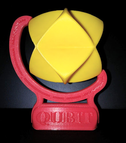 QUBIT w_display stand
