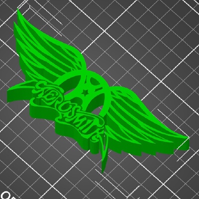 Aerosmith Logo | 3d print model