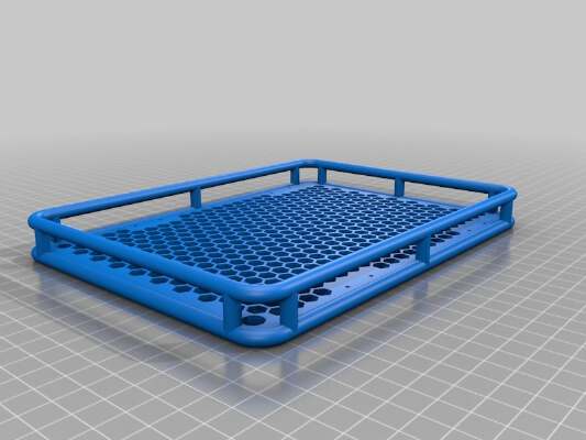 Rc Roof rack two versions with light buckets | 3d print model