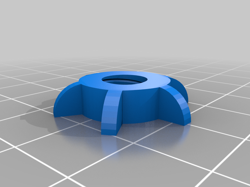 Pin for winding thread on bobbin on a sewing machine