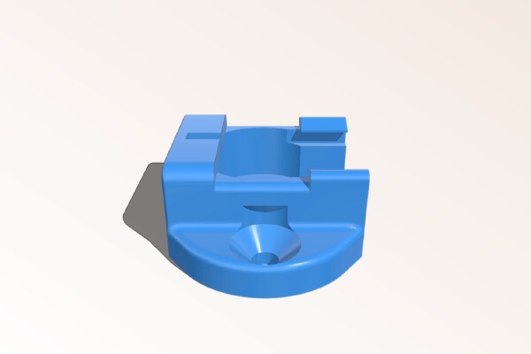 Pot Holder Potentiometer Snap-in Bracket for Arduino Pots | 3d print model