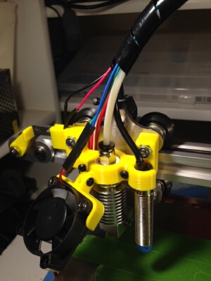 Reach 3D hotend mount | 3d print model