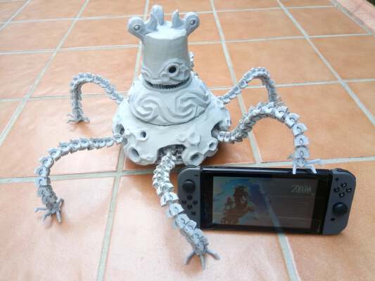 Zelda guardian concept for Arduino | 3d print model
