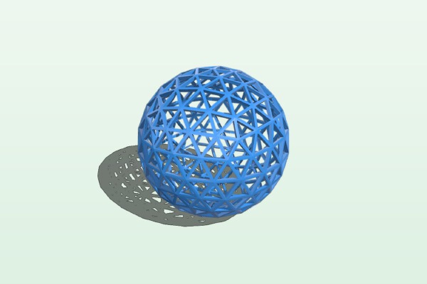 Geodesic Sphere | 3d print model