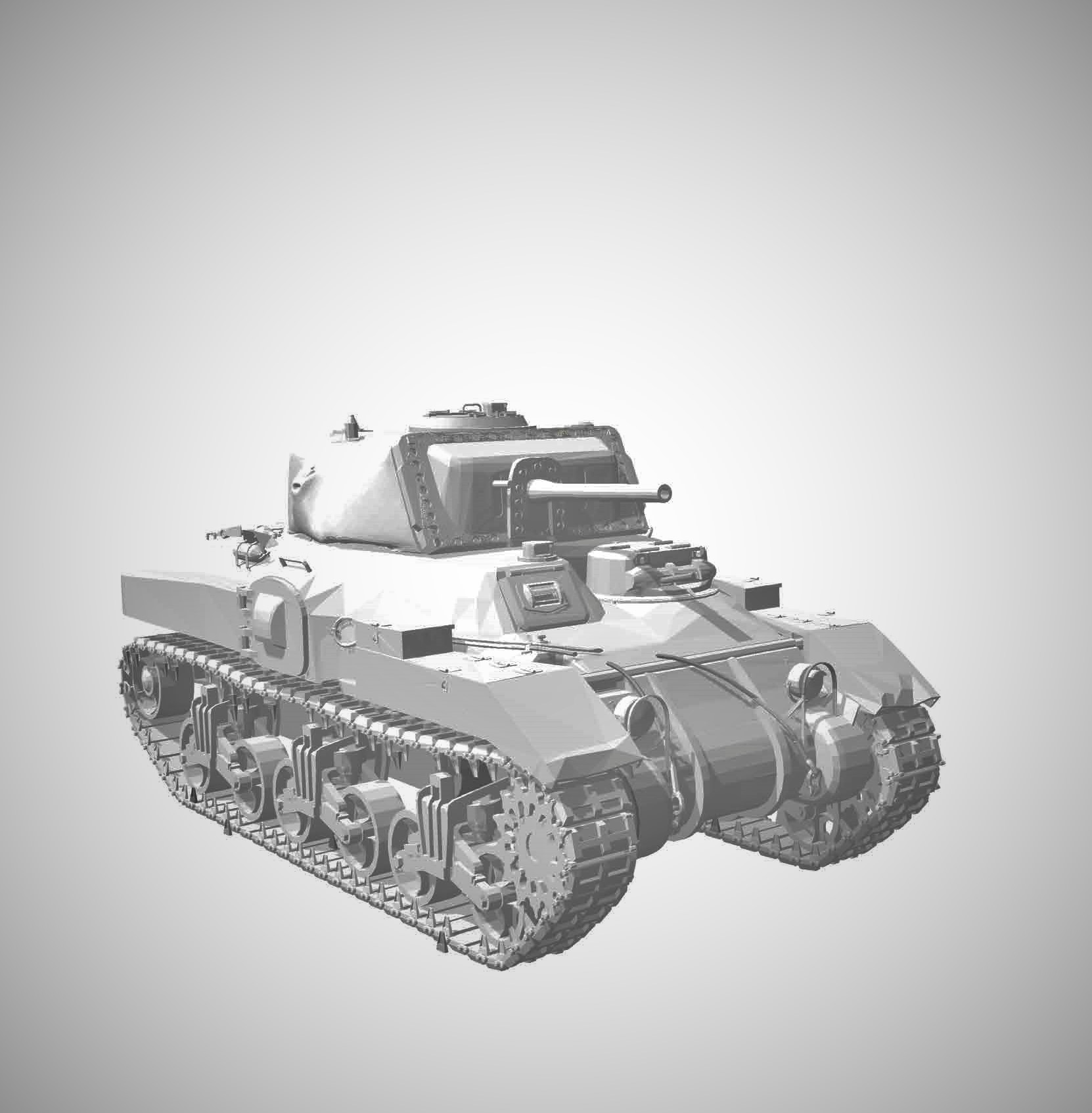 Tank Canadian RAM II Early 1_35 rev
