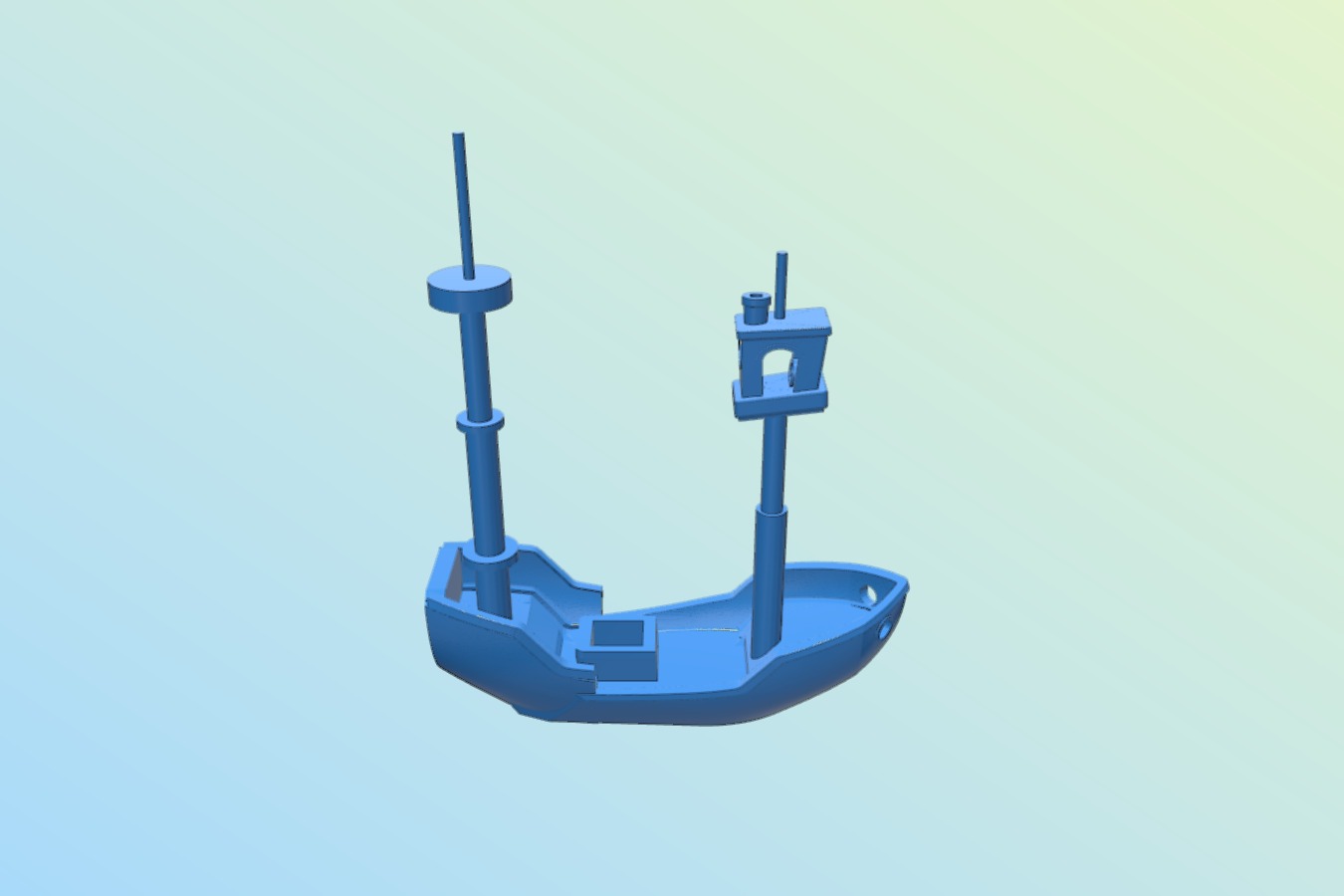 benchy sailboat