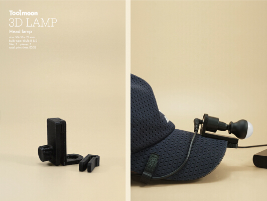 Head Lamp | 3d print model