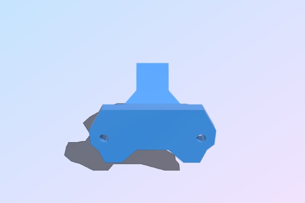 Insta360GO - Strong Mount for TinyHawk Freestyle 2 | 3d print model
