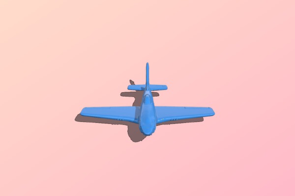 Airplane shark | 3d print model