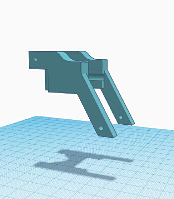 "The_Thing" Carriage for Anet A8 E3D V6 dual fan 5015 | 3d print model