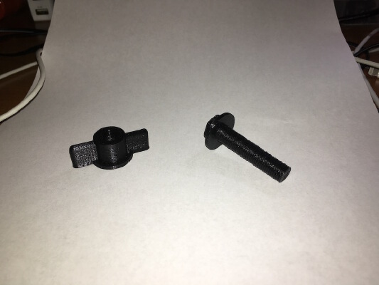 Toilet bolt part deux | 3d print model