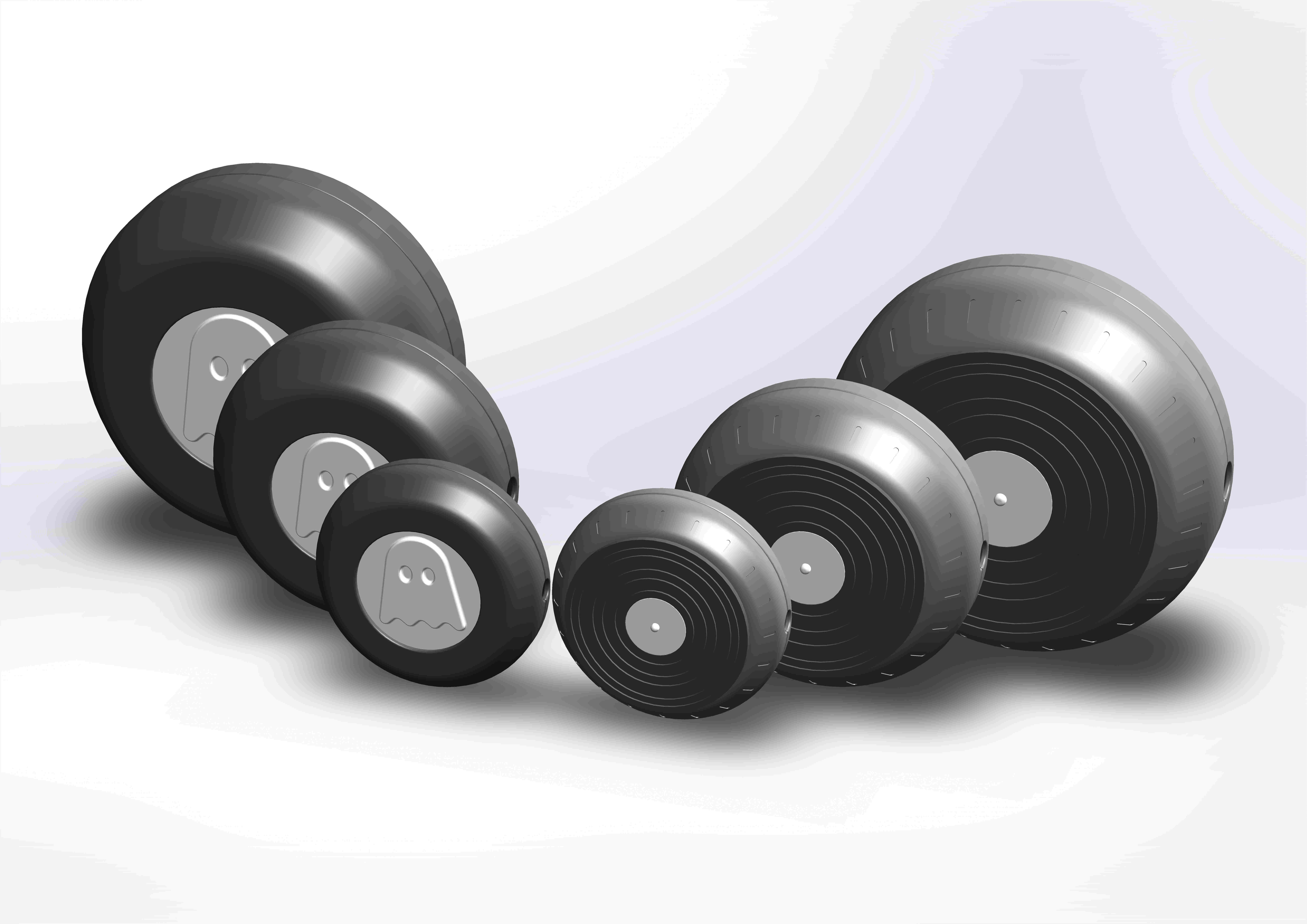 Ghostly & Vinyl Cable Winders