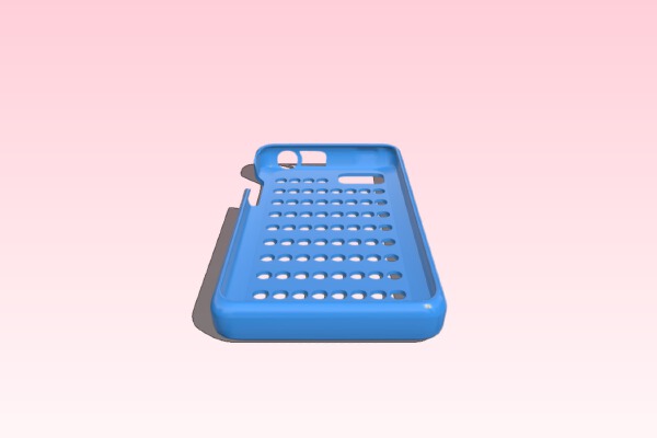 Fairphone Case #2: Grid Holes Cutout | 3d print model