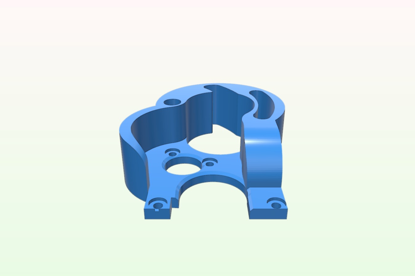 SCX24 Surpass 2204 Outrunner Motor Mount