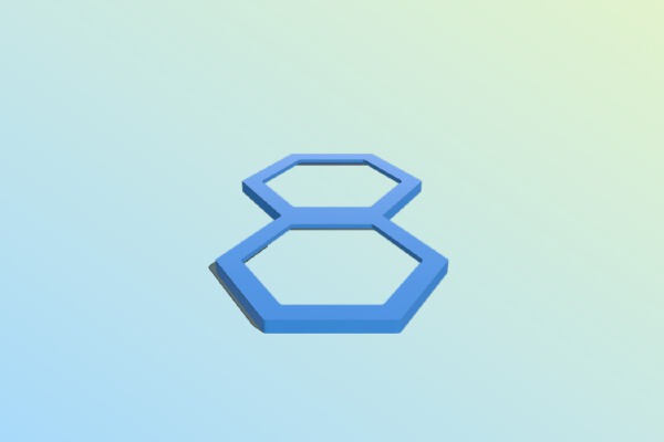 Open WarHex - Multi-hex module rings | 3d print model