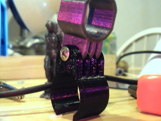 J5 Tactical Flashlight bike mount | 3d print model