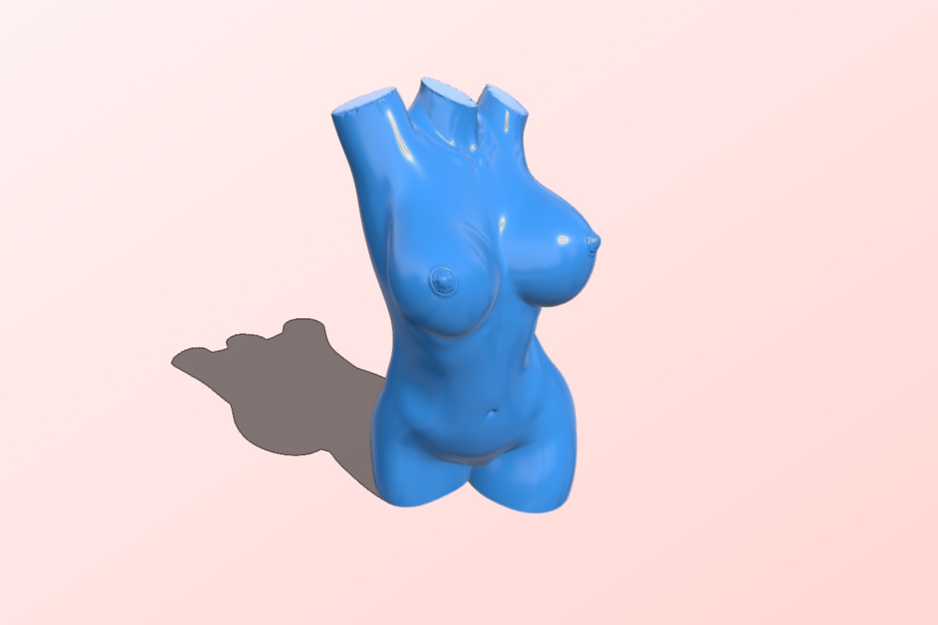 Sexy Nude Woman Body Sculpture