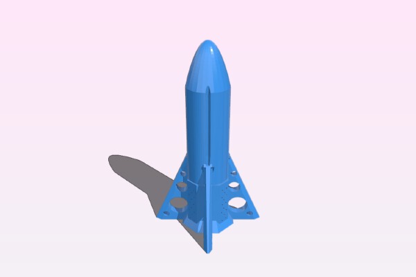 Rocket | 3d print model