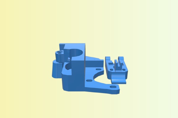 Bowden geared extruder | 3d print model