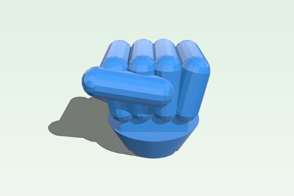 Boxing Fists | 3d print model