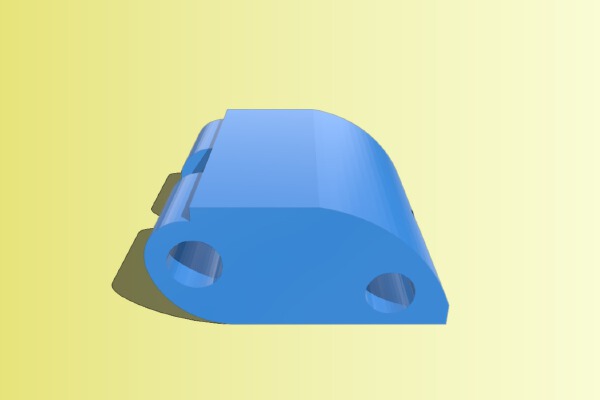 Chicken hutch door catch | 3d print model