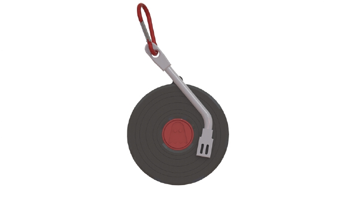 Vinyl Record Earbuds Case | 3d print model