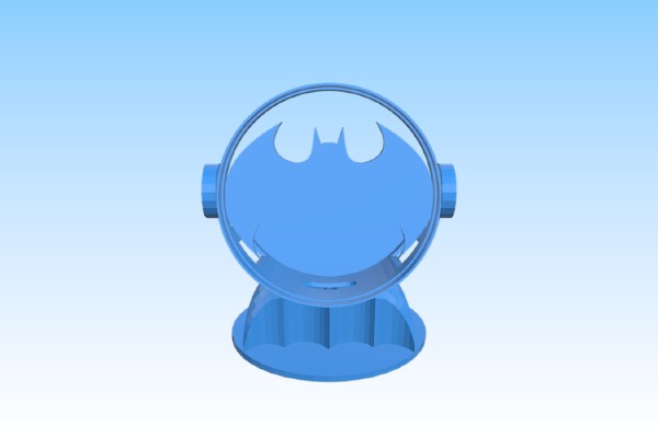 Batman Echo Dot (3rd gen) Stand | 3d print model