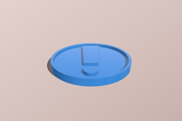 BFG - Small stackable markers | 3d print model