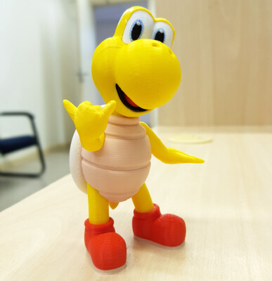 Koopa troopa red from Mario games | 3d print model