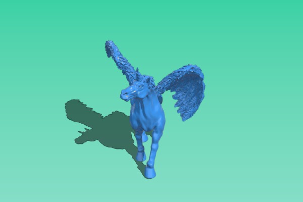 Unicorn winged repaired | 3d print model