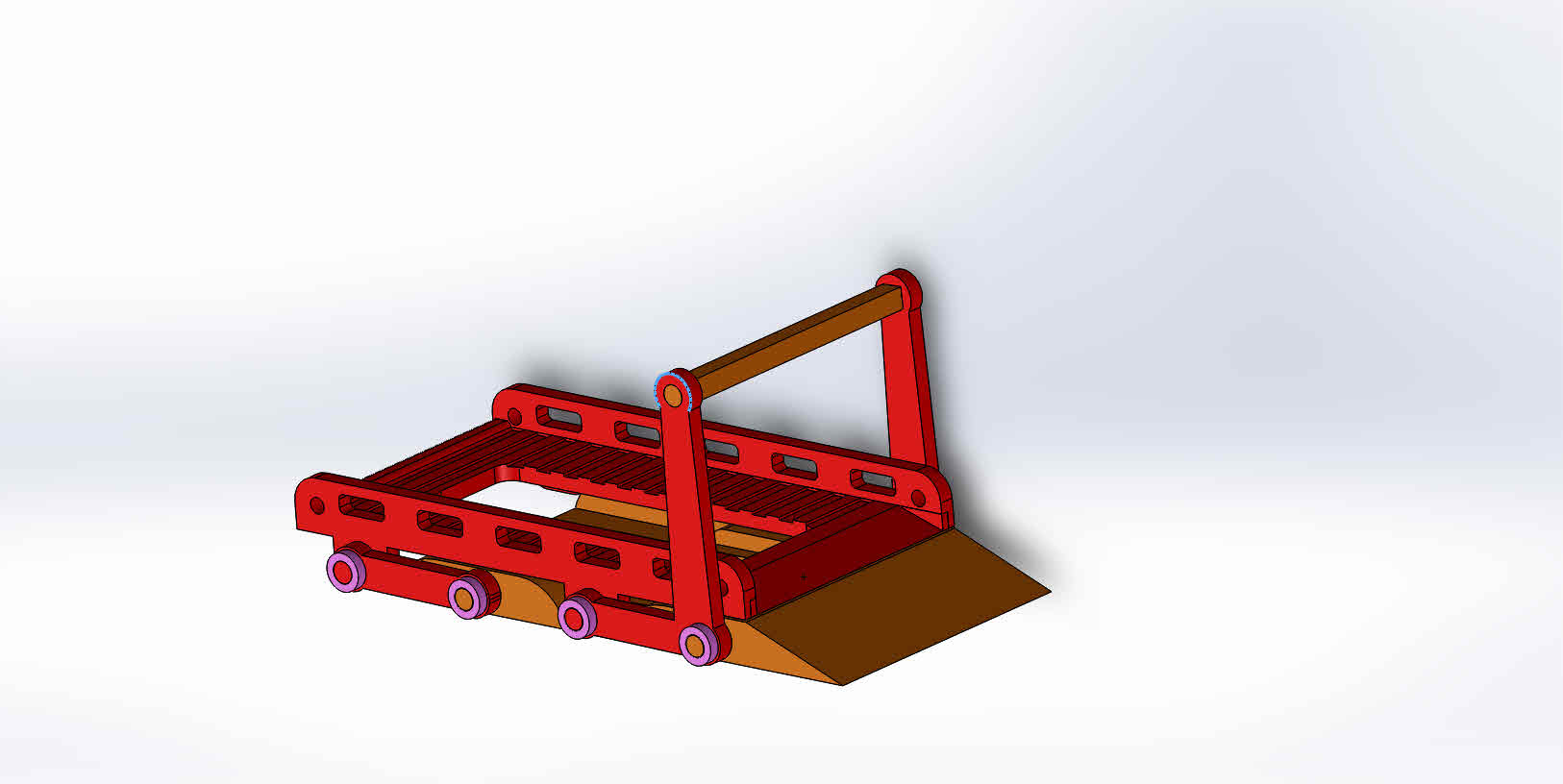Car-lift for diecast models