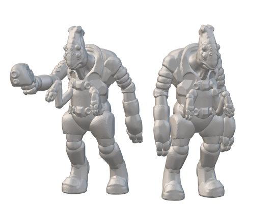 Thantoan Researchers (28mm_32mm scale) | 3d print model